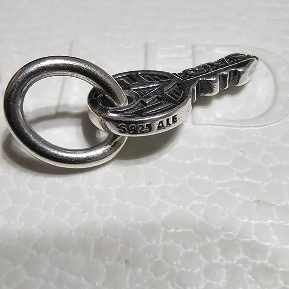 Pandora Love Key Charm Dangle - Picture 2 of 5